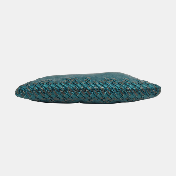 Calfskin Clutch Blue
