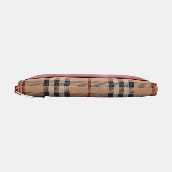 Coated Canvas Wallet Pink