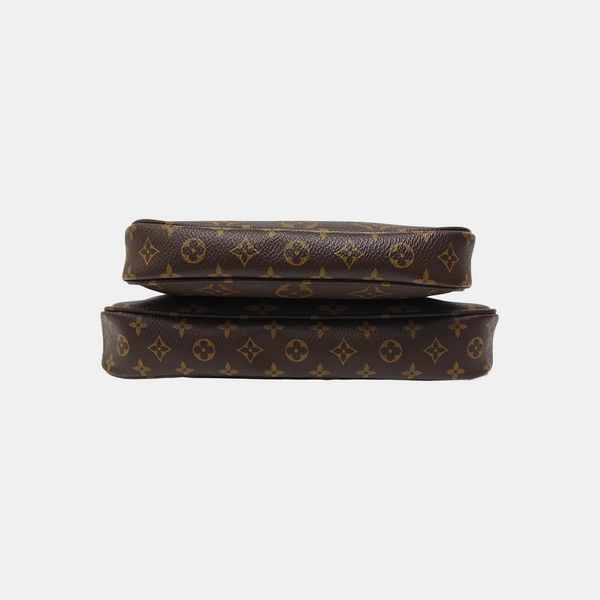 MULTI Monogram Coated Canvas Brown