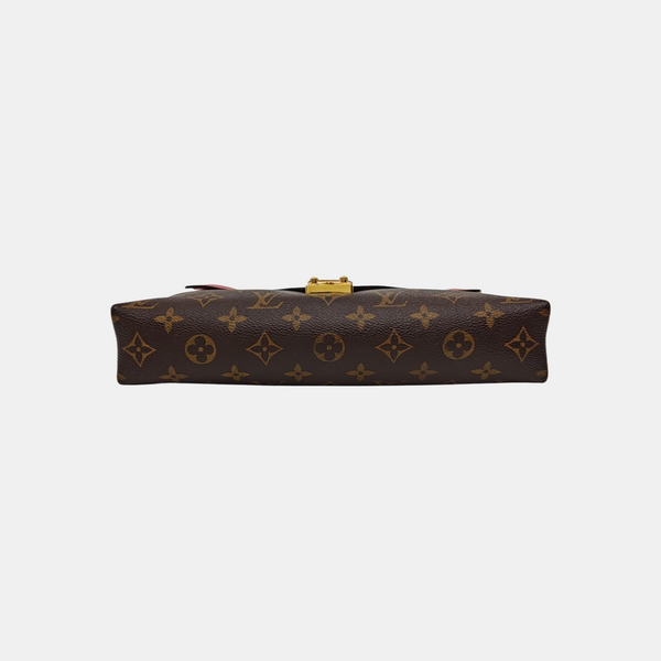 PALLAS BB Monogram Coated Canvas Brown
