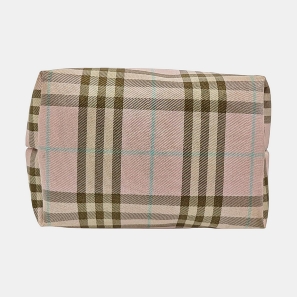 Canvas Top Handle Bag Pink