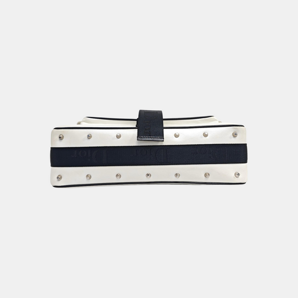 Calfskin Shoulder Bag White