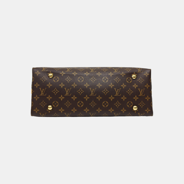 CARRYALL MM Monogram Coated Canvas Brown
