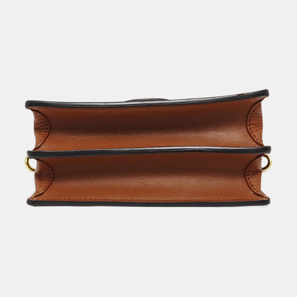DAUPHINE Mini Monogram Coated Canvas Brown