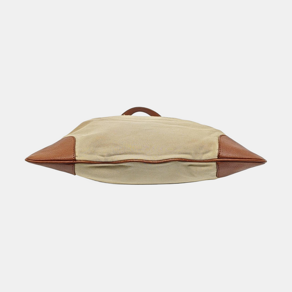 Fabric Tote Bag Beige