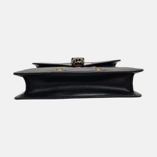 SERPENTI FOREVER Small Calfskin Black