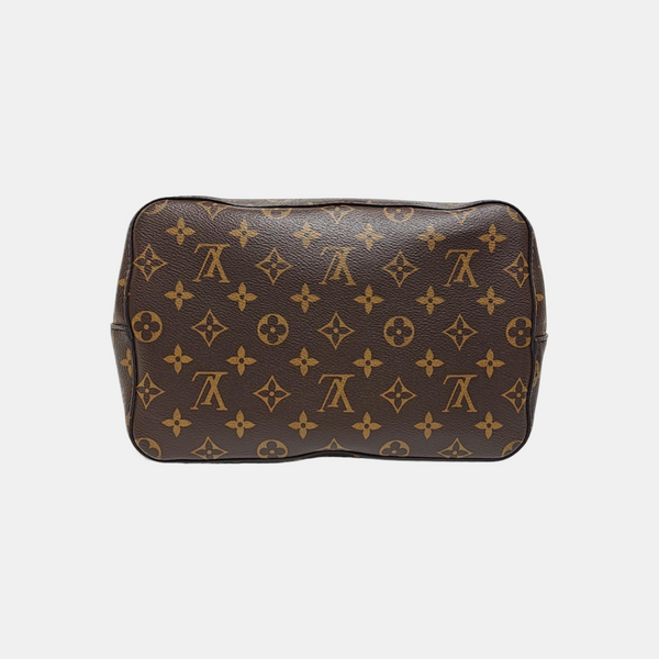 NÉONOÉ MM Monogram Coated Canvas Brown