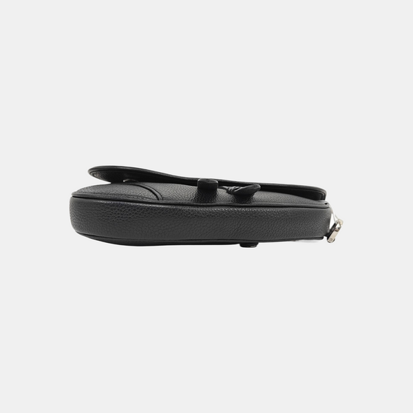 Saddle Mini Calfskin Black