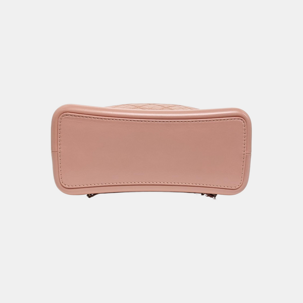 GABRIELLE Medium Quilted Calfskin Pink