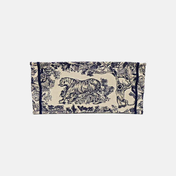 Book Tote Medium Canvas Blue