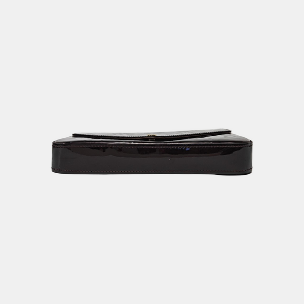 FÉLICIE Monogram Patent Leather Red