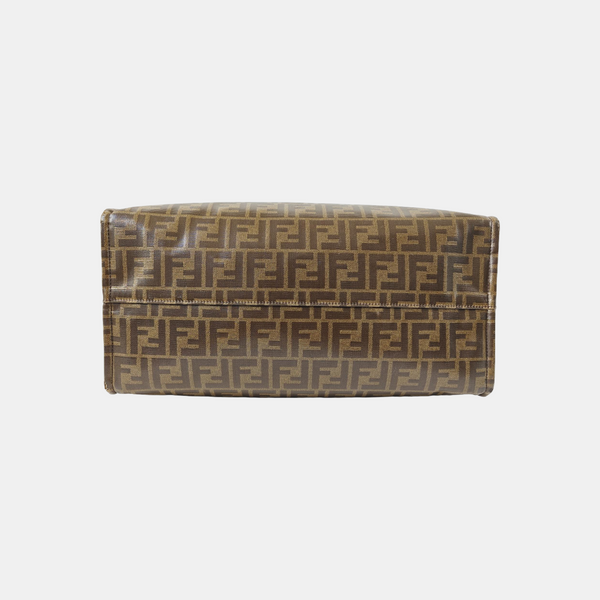 Mania Coated Canvas Brown