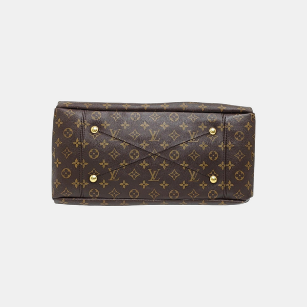ARTSY MM Monogram Coated Canvas Brown