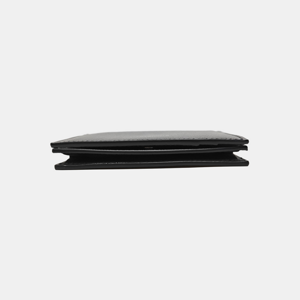 Calfskin Card Holder Black