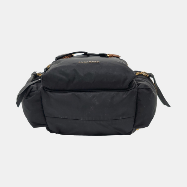 The Rucksack Nylon Black