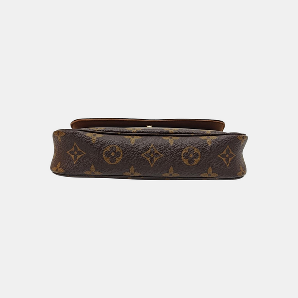 IVY Monogram Coated Canvas Brown