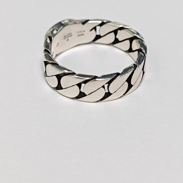 Interlocking G 925 Sterling Silver Ring HK 17