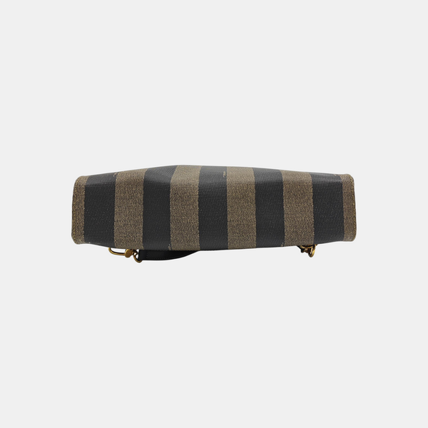 Coated Canvas Backpack Brown
