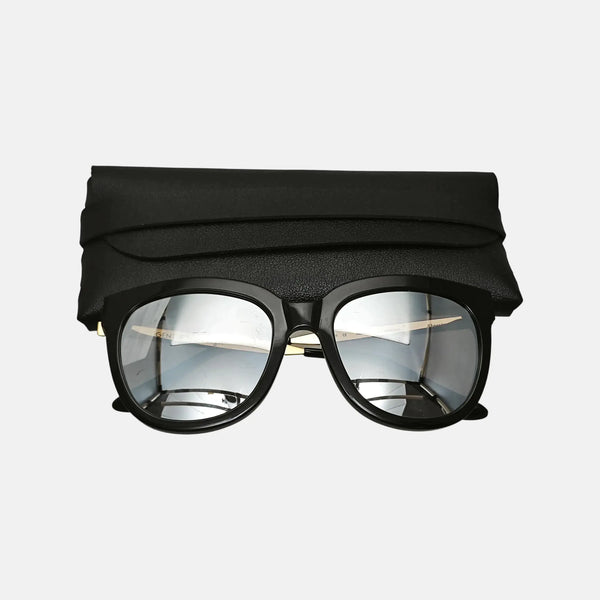Black Synthetic Sunglasses