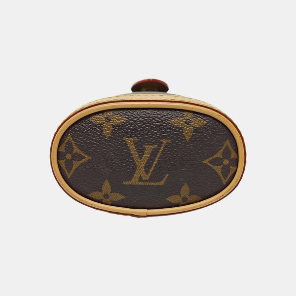 FOLD ME Monogram Coated Canvas Brown
