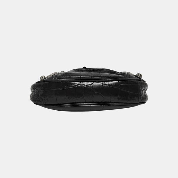 Le Cagole Mini Calfskin Black