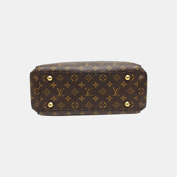 MONTAIGNE Monogram Coated Canvas Brown