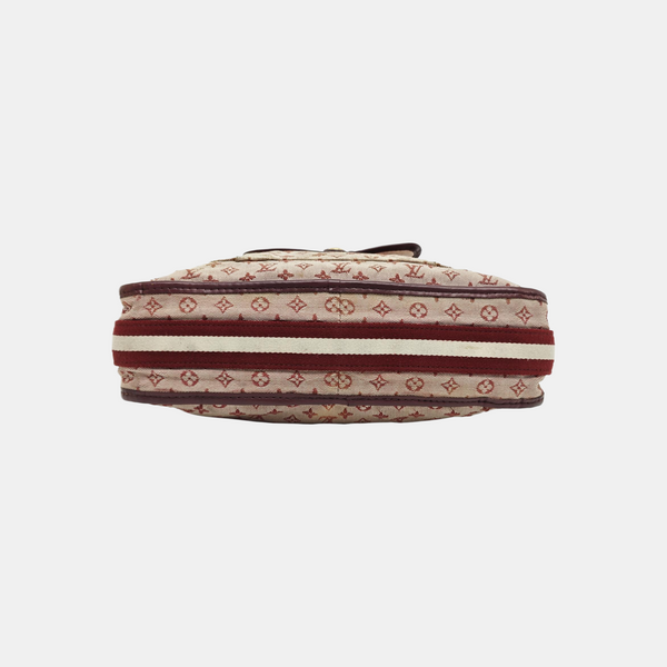 MARY KATE Monogram Canvas Red