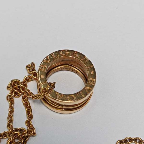 B.ZERO1 18k Rose Gold Necklace