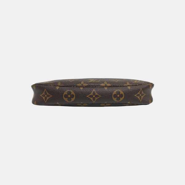 ACCESSOIRES Monogram Coated Canvas Brown