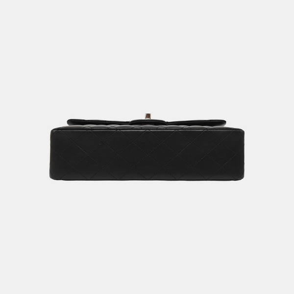 CLASSIC FLAP Medium Quilted Lambskin Black