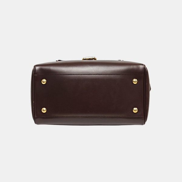 KNIGHTSBRIDGE Damier Ebene Coated Canvas Brown