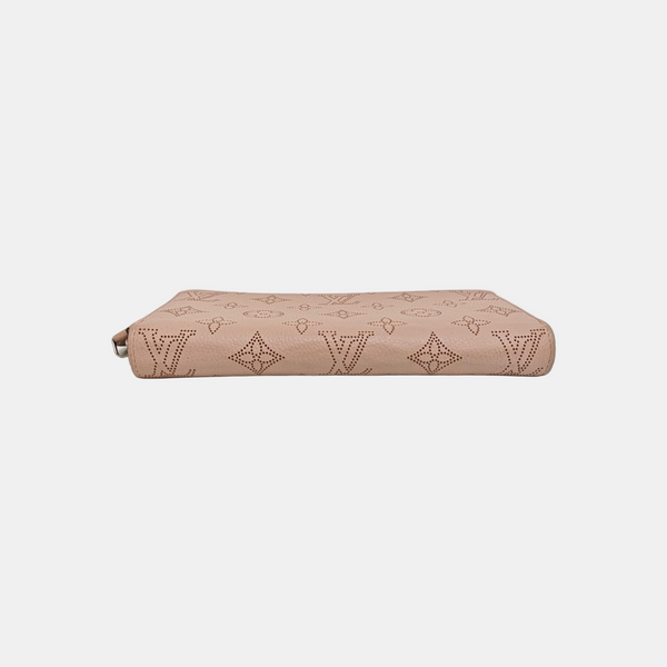 ZIPPY Monogram Calfskin Pink Wallet