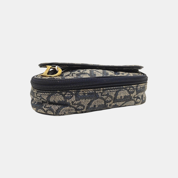 Saddle Mini Oblique Fabric Blue