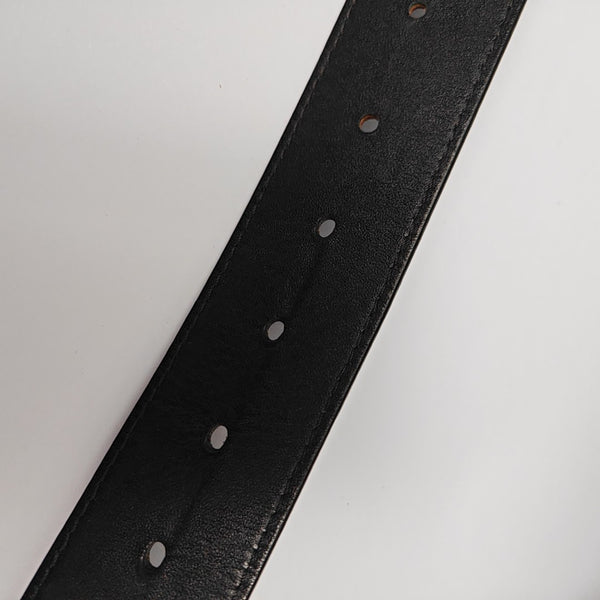 Leather Belt Black