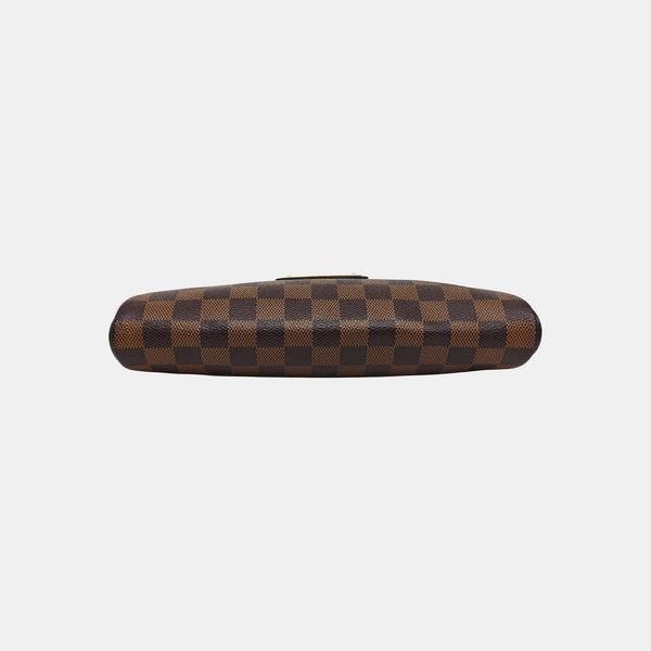 EVA Damier Ebene Coated Canvas Brown