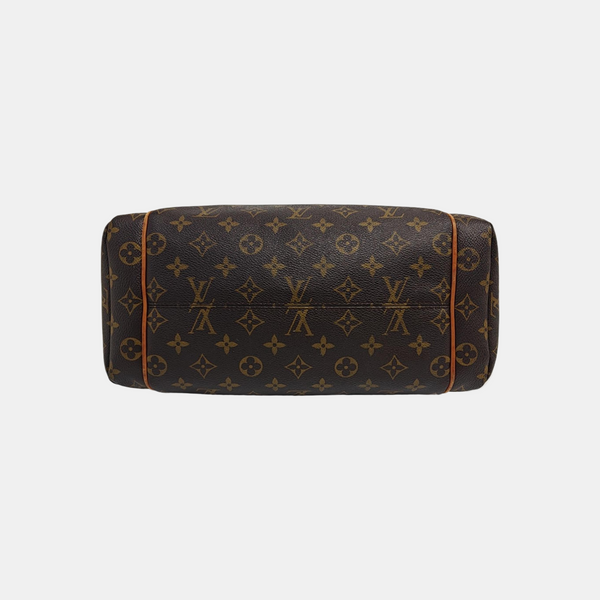 TOTALLY MM Monogram Coated Canvas Brown