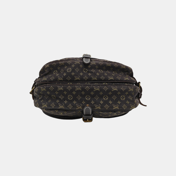 SAUMUR 28 Monogram Canvas Brown