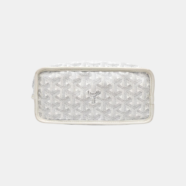 Anjou Mini Coated Canvas White