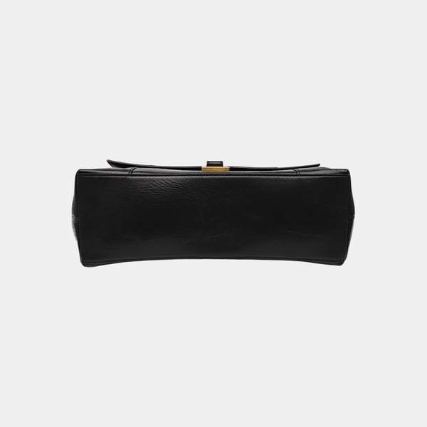 Downtown Small Calfskin Black