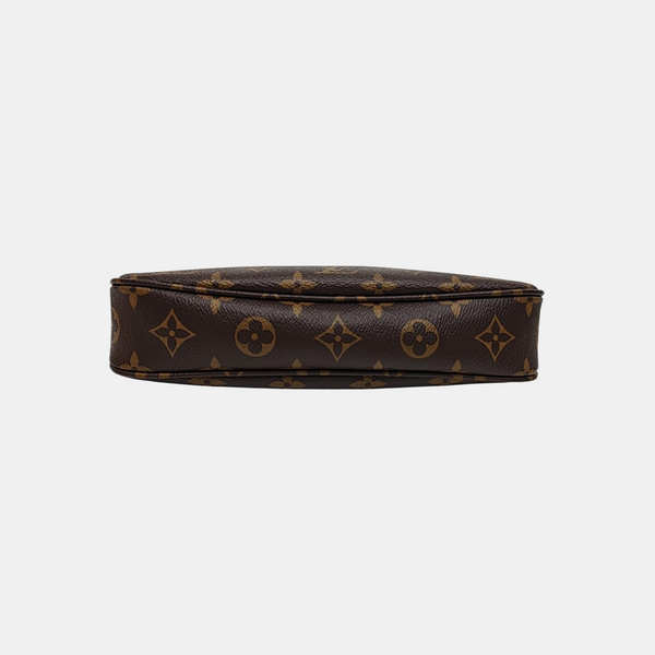 ACCESSOIRES GM Monogram Coated Canvas Brown