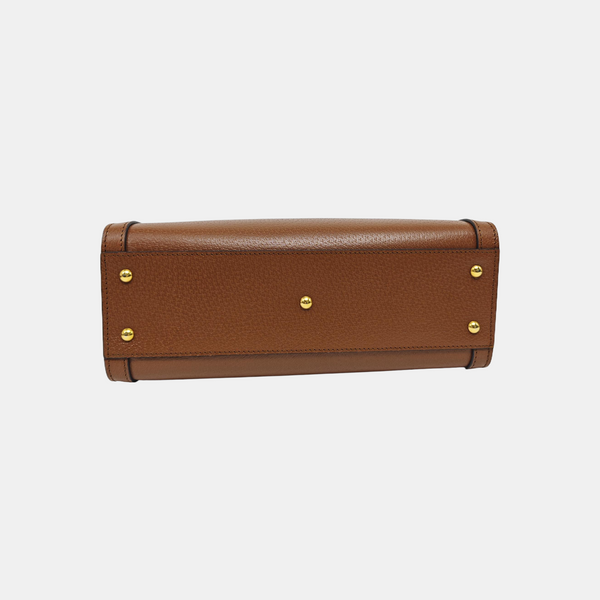 Diana Small Calfskin Brown