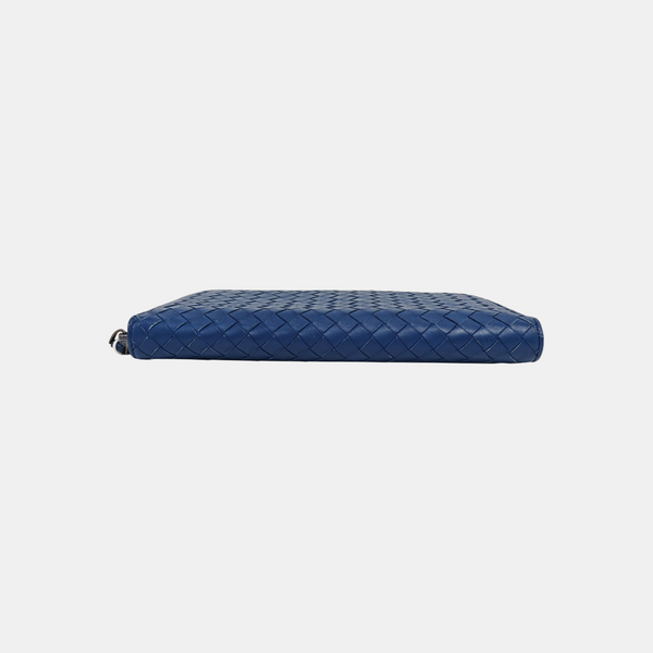 Calfskin Wallet Blue