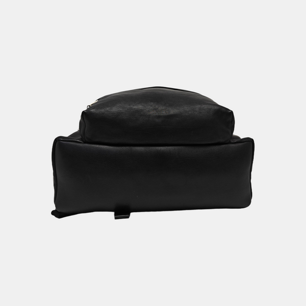 Calfskin Backpack Medium Black