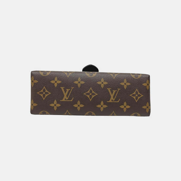 LOCKY BB Monogram Coated Canvas Brown