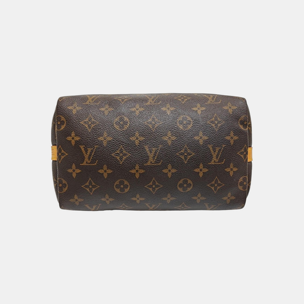 SPEEDY 25 Monogram Coated Canvas Brown