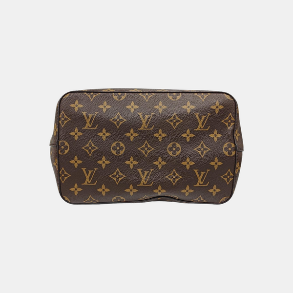 NÉONOÉ MM Monogram Coated Canvas Brown