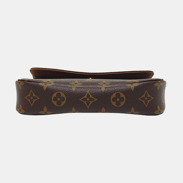 IVY Monogram Coated Canvas Brown