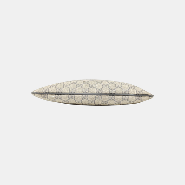 Messenger Monogram Coated Canvas Beige
