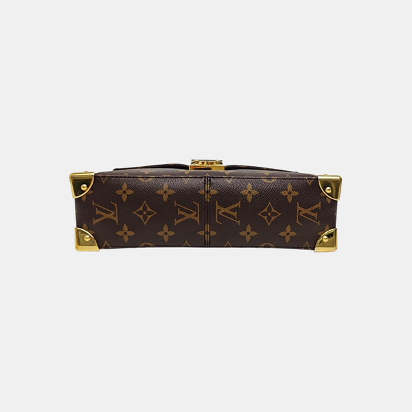 TRUNKIE Monogram Coated Canvas Brown