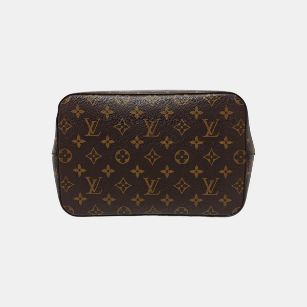 NÉONOÉ MM Monogram Coated Canvas Brown